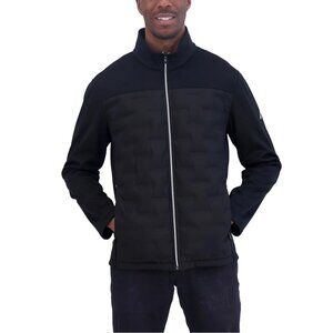 Nautica Men’s Mixed Media Jacket, Black